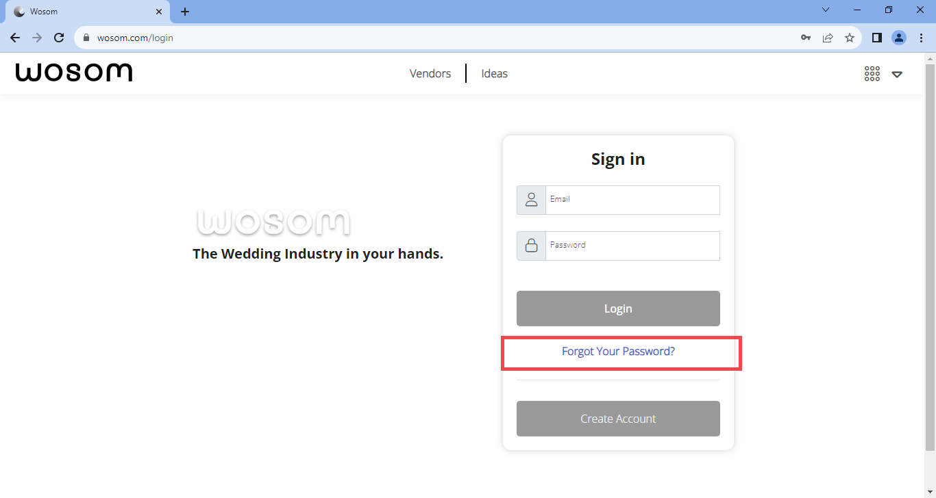 How to Change Password of Wosom Account